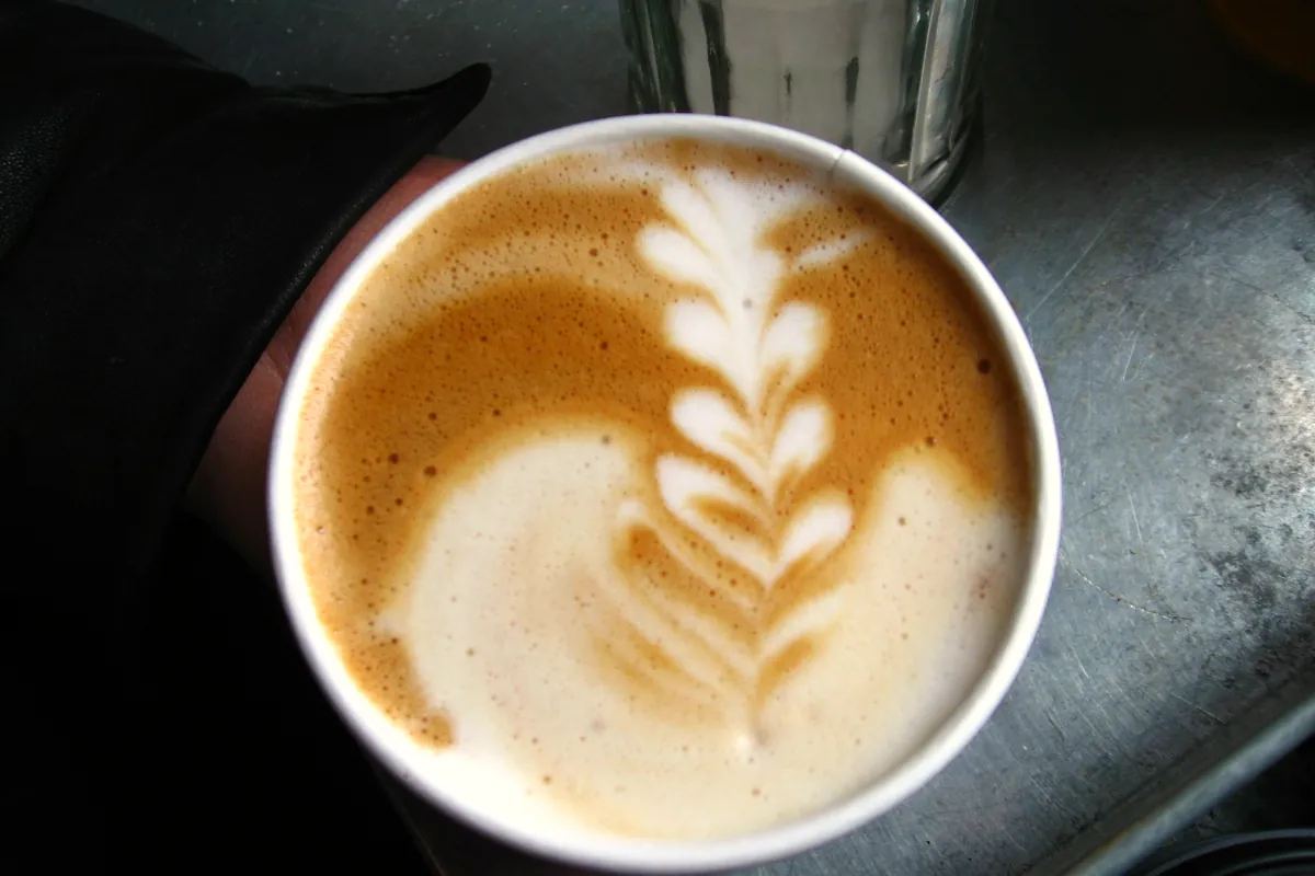 Symbolbild: latte art (nicht aufgenommen bei Café Calico)