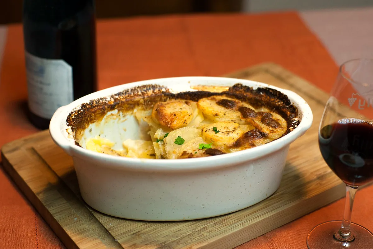 Symbolbild: gratin dauphinois (nicht aufgenommen bei Chiche ou pas Chiche)