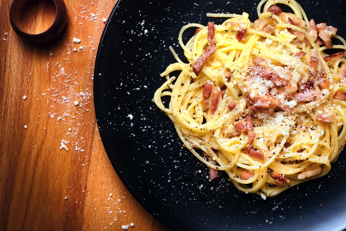 Symbolbild: spaghetti carbonara (nicht aufgenommen bei Cipollino)
