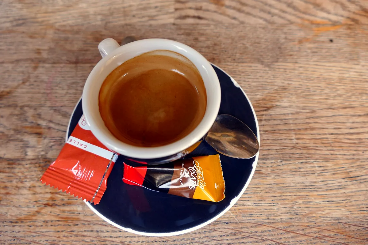 Symbolbild: espresso cup (nicht aufgenommen bei Corde Coffee Eaux Vives)
