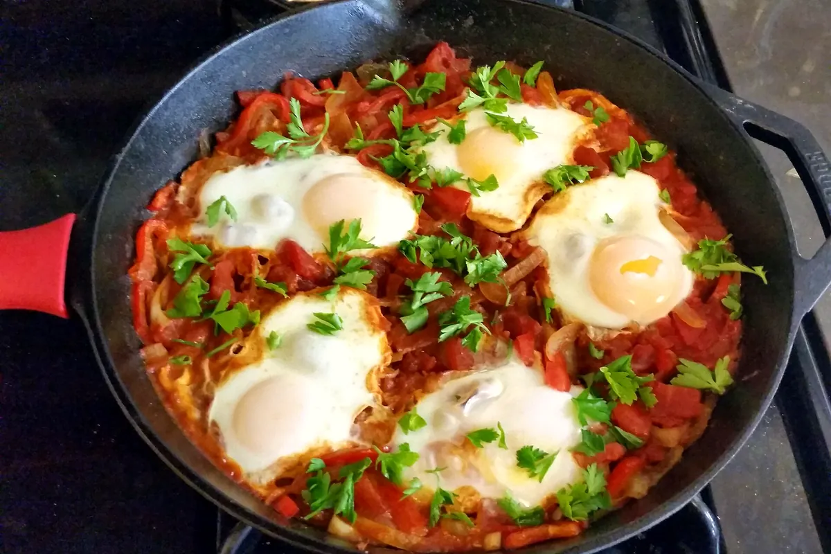 Symbolbild: shakshuka (nicht aufgenommen bei Ferdinand Rive)