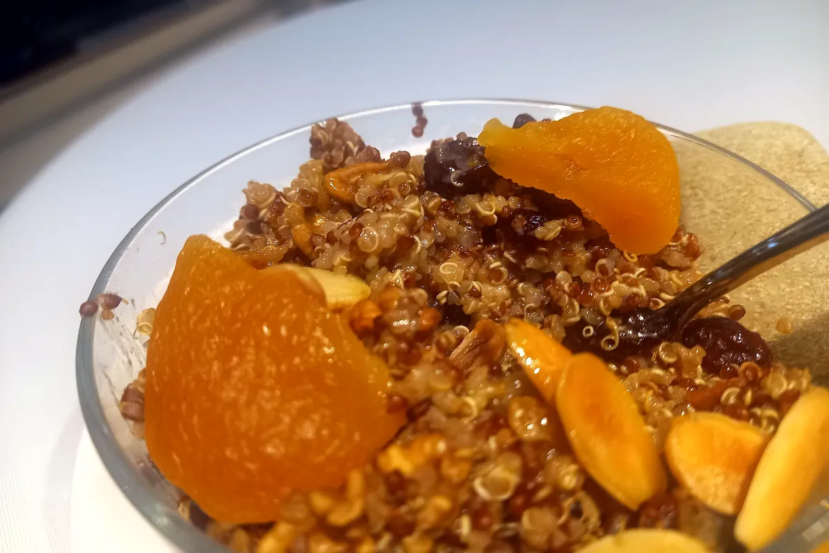 Photo d’illustration : quinoa salad (pas prise chez Fresha)