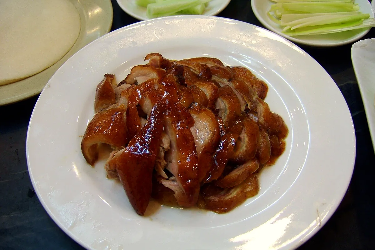 Symbolbild: peking duck (nicht aufgenommen bei Hungky)