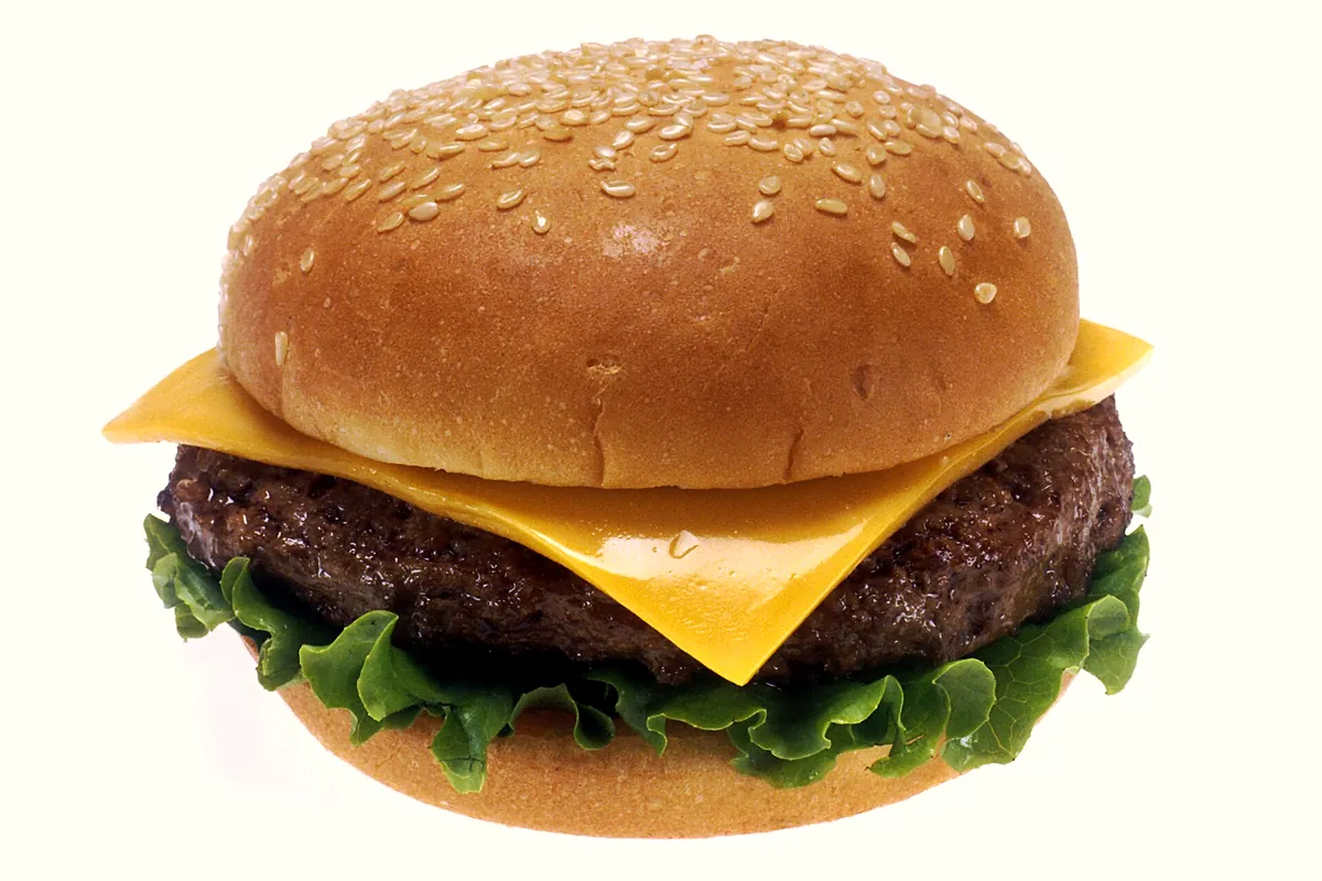 Symbolbild: cheeseburger (nicht aufgenommen bei Inglewood - Plainpalais)