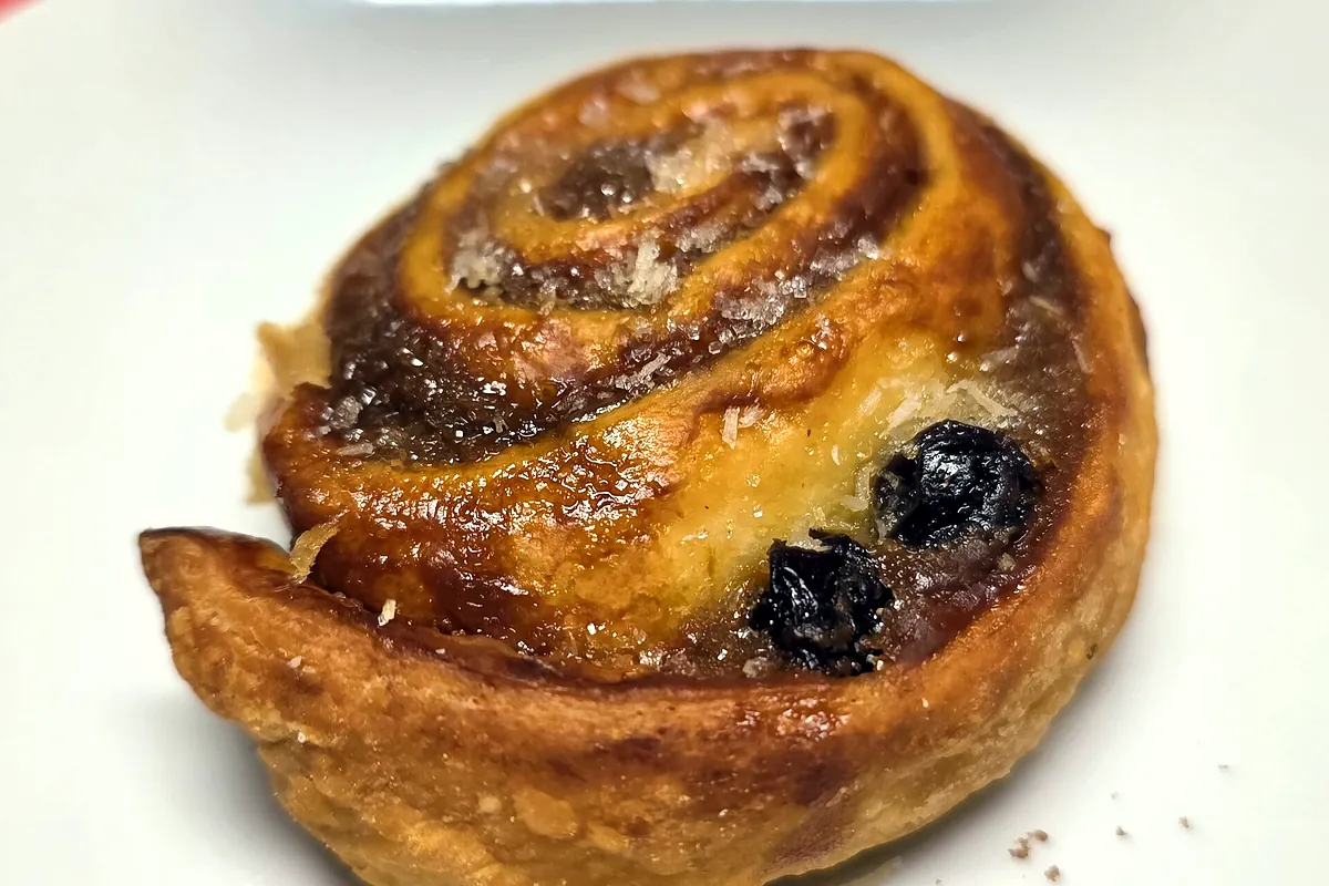 Symbolbild: cinnamon roll (nicht aufgenommen bei La Bastide Café)