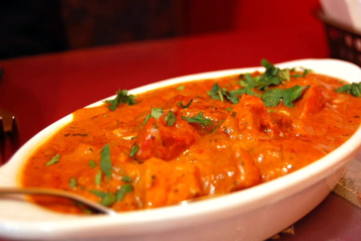 Symbolbild: butter chicken (nicht aufgenommen bei Little India)