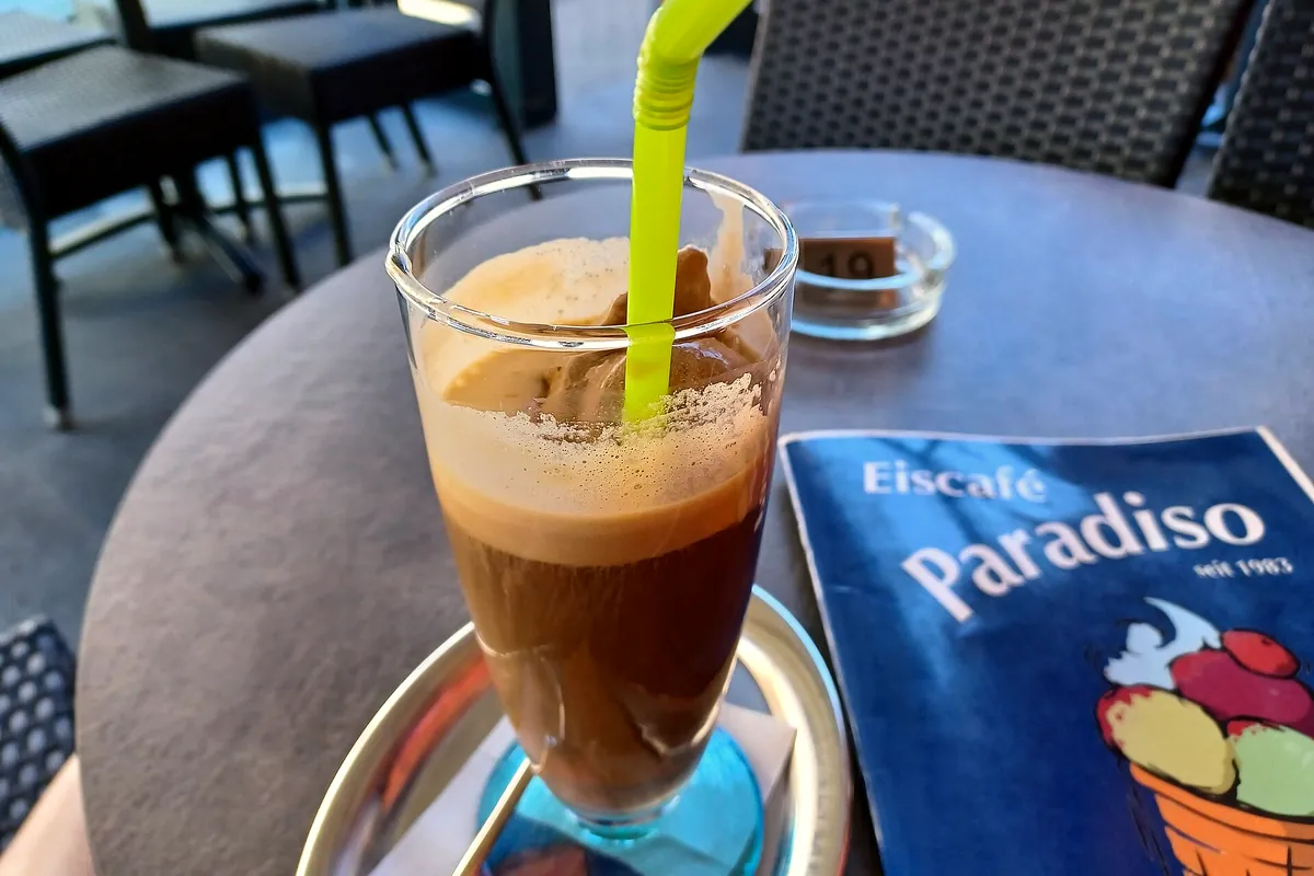 Symbolbild: iced coffee (nicht aufgenommen bei Mame Plainpalais)