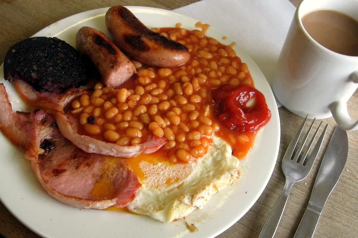 Photo d’illustration : full breakfast (pas prise chez Marcel Eaux-Vives)