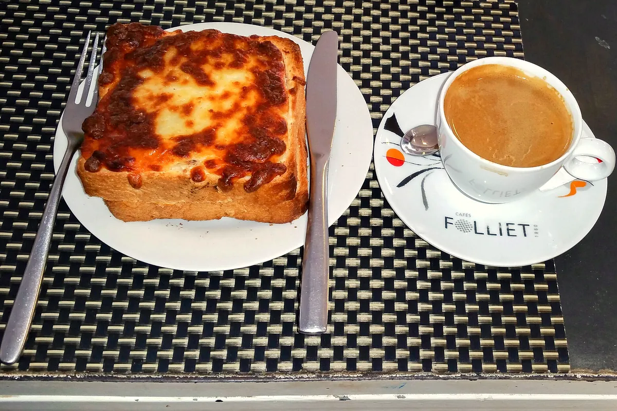 Symbolbild: croque monsieur (nicht aufgenommen bei Muller's Factory Plainpalais)