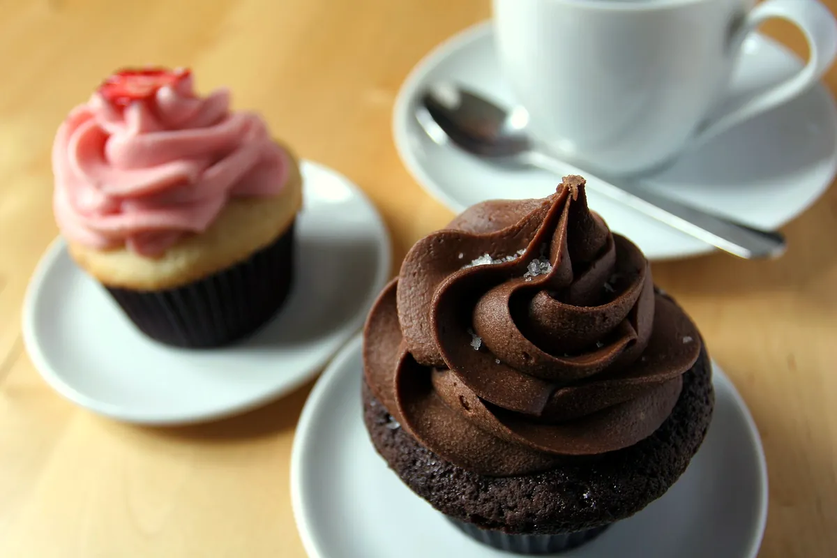 Photo d’illustration : cupcakes (pas prise chez Pages & Sips)