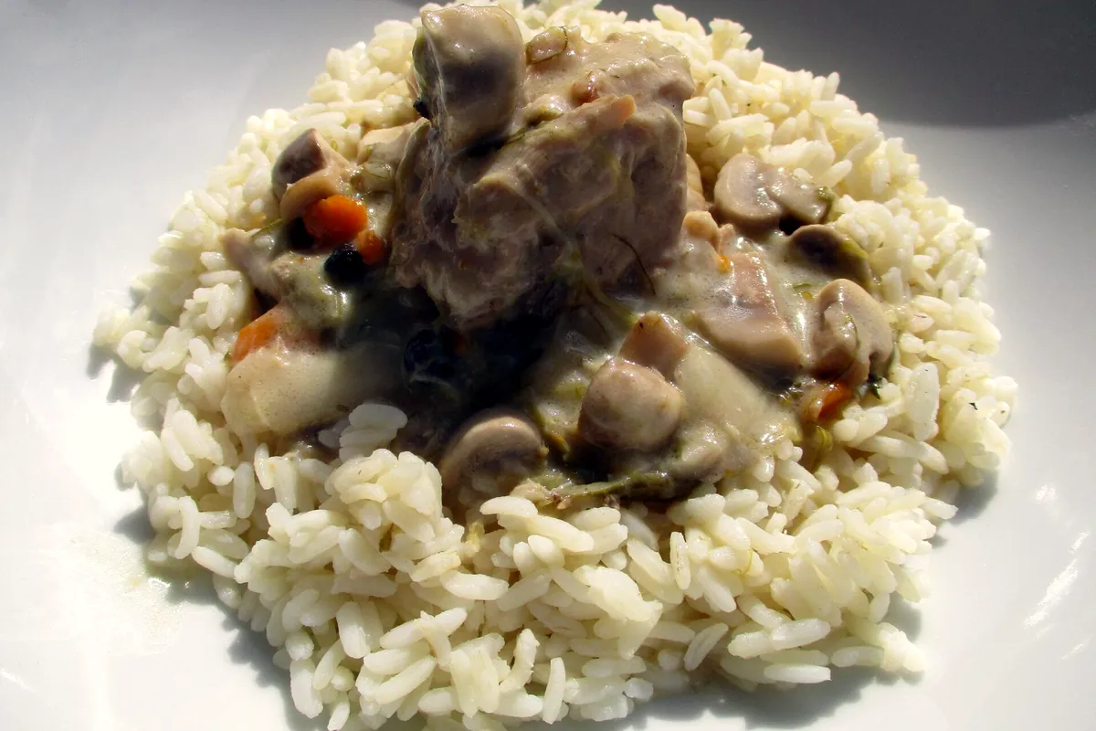 Symbolbild: blanquette de veau (nicht aufgenommen bei Tartares & Co Cornavin)