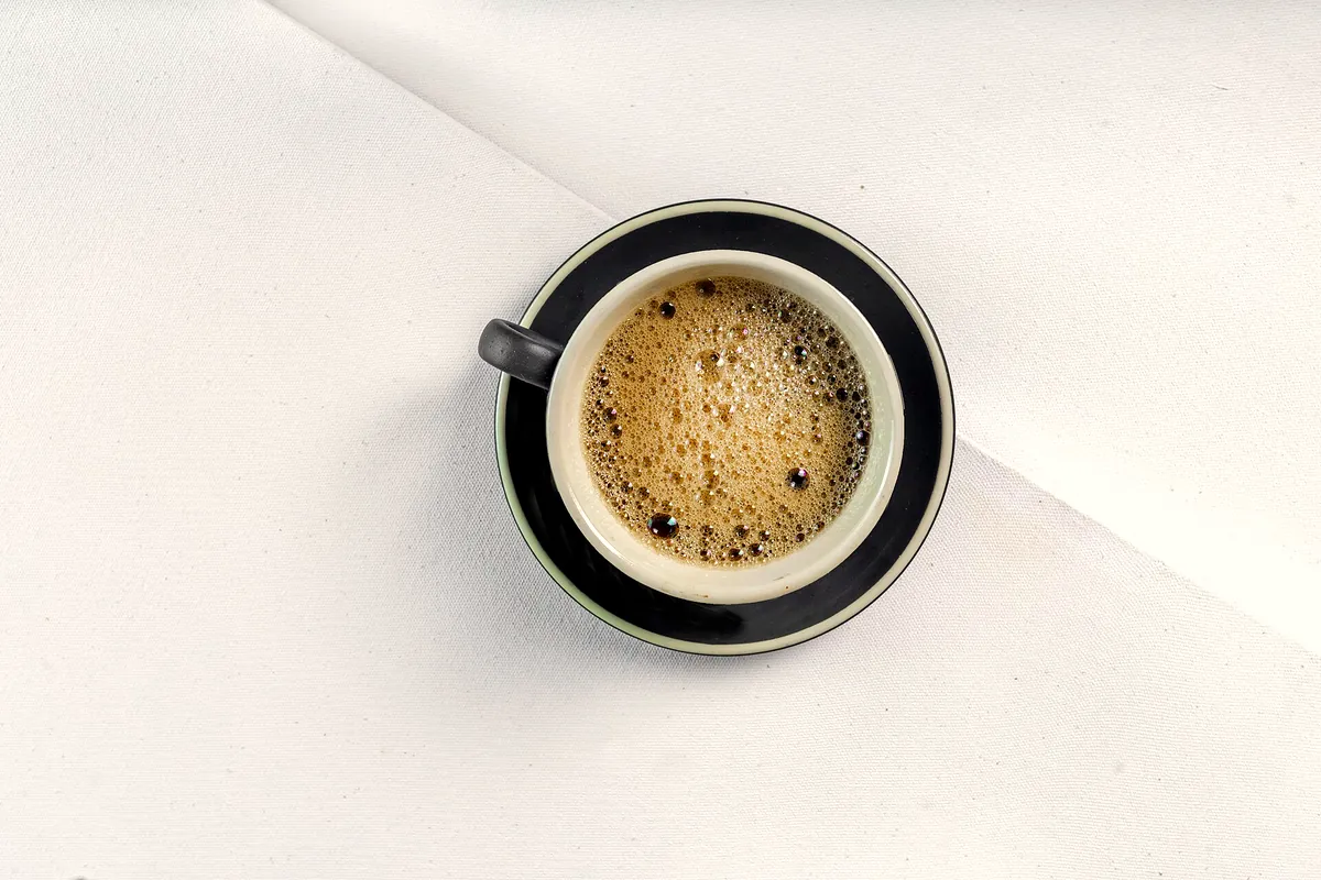 Symbolbild: espresso cup (nicht aufgenommen bei Utopia coffee (St-Jean))